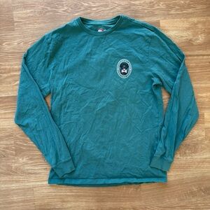 Men's Vineyard Vines Holiday Christmas Peppermint Bark Long Sleeve Dog Small